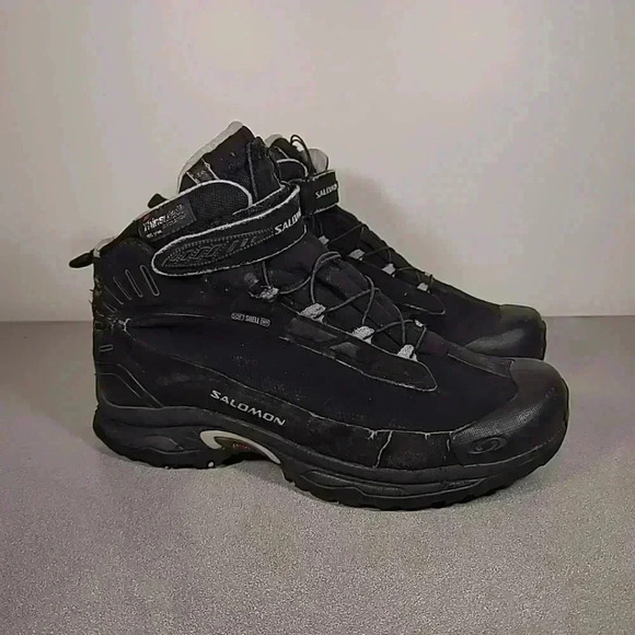 Salomon Men Deemax 2 Dry Hiking Boot Black 107655 Insulated  Thinsulate Size 7 - Picture 1 of 7
